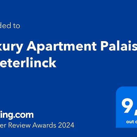 Luxury Apartment Palais Maeterlinck Ницца Экстерьер фото